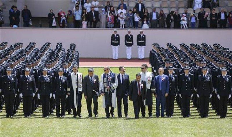 999 komiser yardımcısı Polis Akademisi'nden mezun oldu