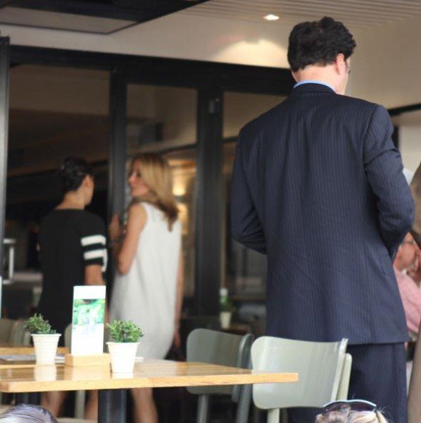 Bade İşçil boşanmak üzere olduğu eşiyle buluştu