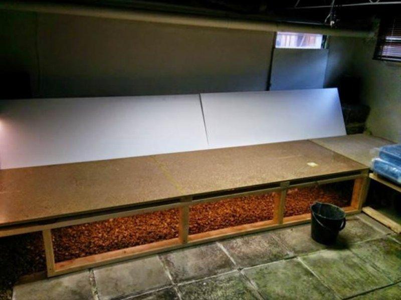 Genç adam evinin bahçesine sinema sistemi kurdu