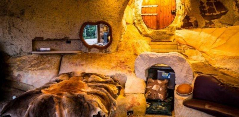 Modern dünyanın sıradışı mağara evi