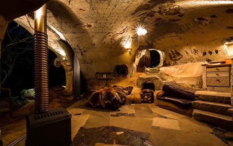 Modern dünyanın sıradışı mağara evi