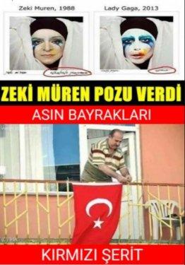 Bayrak asan dayı ortaya çıktı