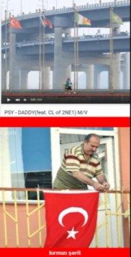 Bayrak asan dayı ortaya çıktı