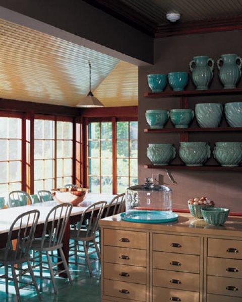 Mutfakta açık raf trendi