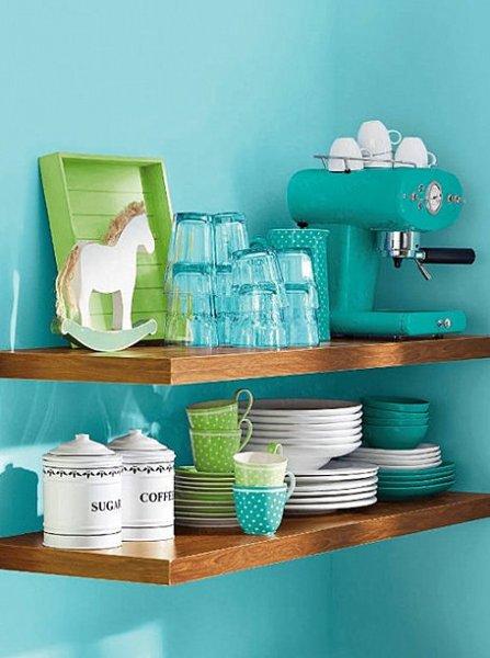 Mutfakta açık raf trendi