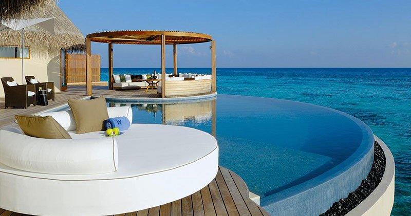 Bembeyaz kumsalların ev sahibi: Maldivler