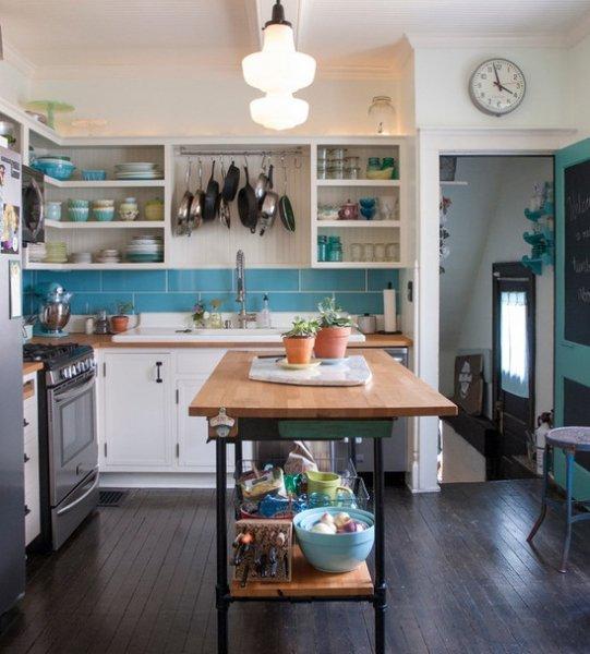 Mutfakta açık raf trendi