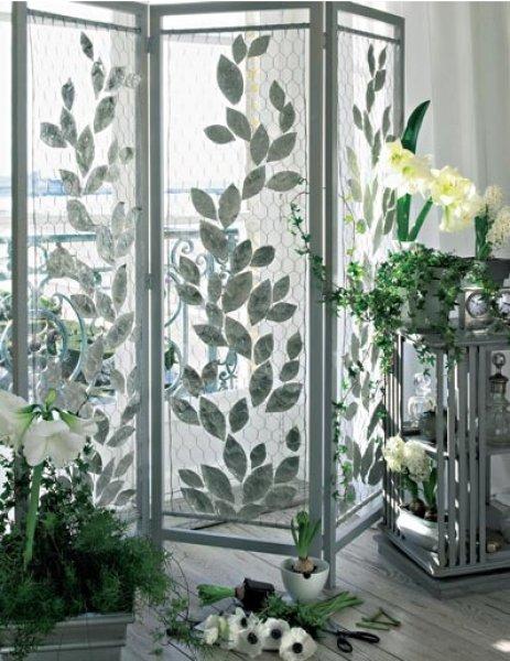 Ev dekorasyonunda paravan modası