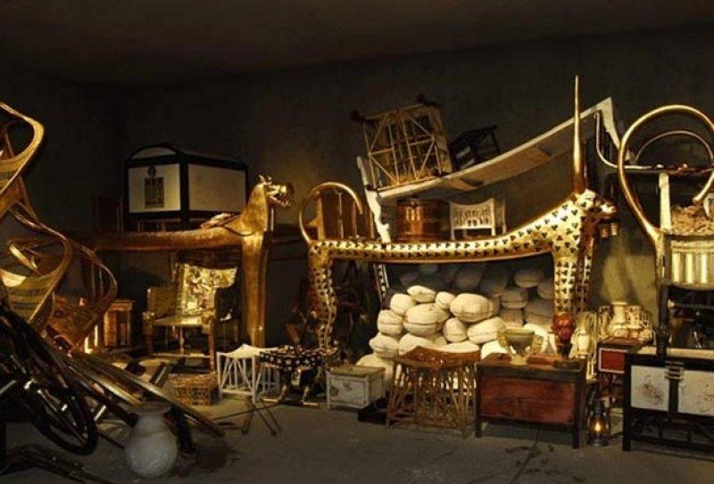 Firavun Tutankhamon’un mezar fotoğrafları sergileniyor