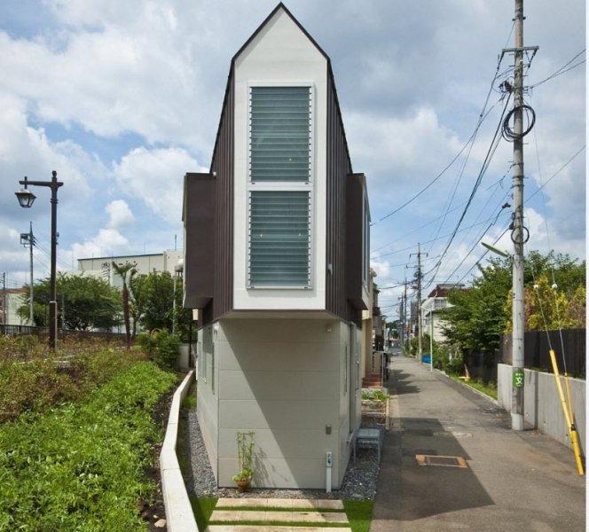 Tokyo'da 29 metrekarelik ev inşa edildi