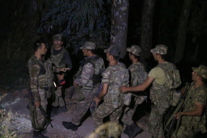 Marmaris operasyonundan ilk görüntüler