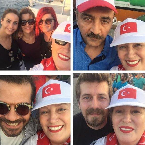 Yenikapı miting alanında ünlüler geçidi  - Resim 22