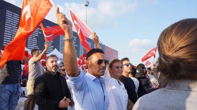 Yenikapı miting alanında ünlüler geçidi  - Resim 59