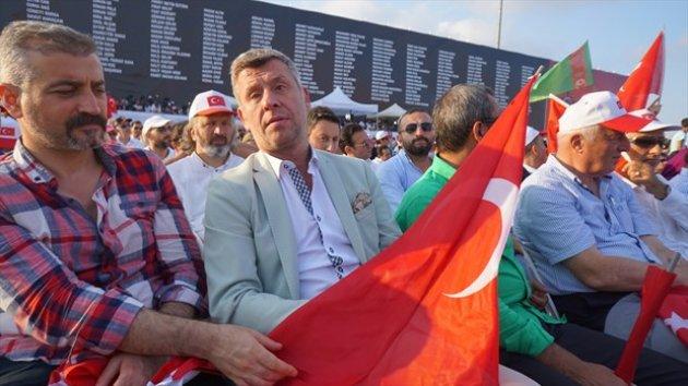 Yenikapı miting alanında ünlüler geçidi  - Resim 62