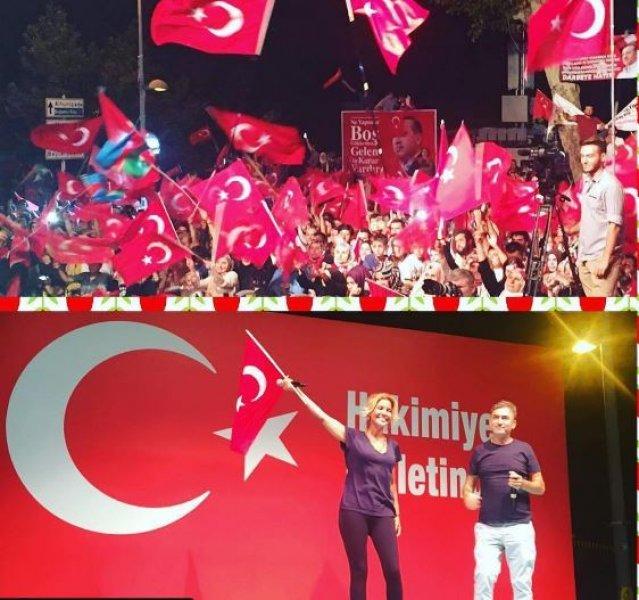 Yenikapı miting alanında ünlüler geçidi  - Resim 34