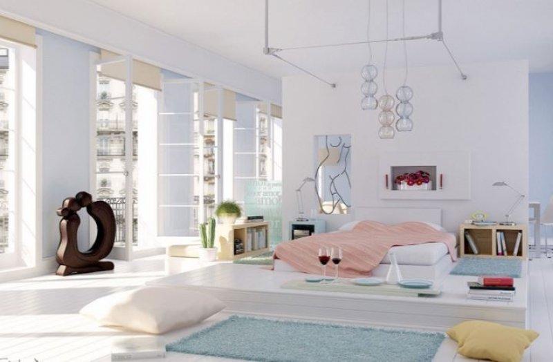 Romantik yatak odası tasarımları