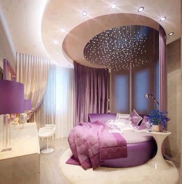 Romantik yatak odası tasarımları