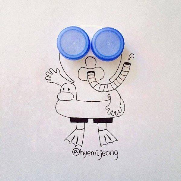 Eğlenceli çizimler 