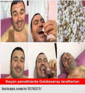 Galatasaray kupayı aldı capsler patladı