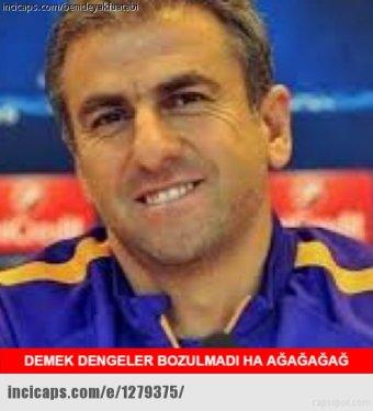 Galatasaray kupayı aldı capsler patladı