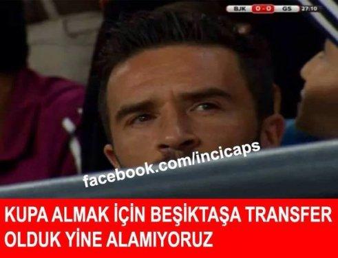 Galatasaray kupayı aldı capsler patladı