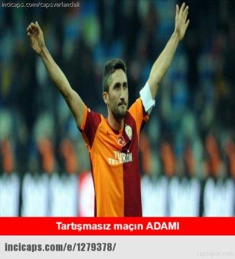 Galatasaray kupayı aldı capsler patladı