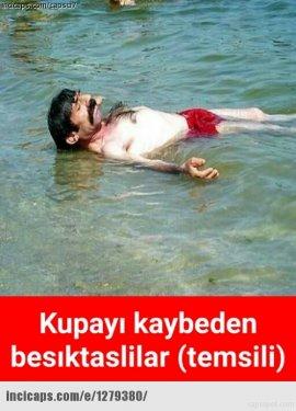 Galatasaray kupayı aldı capsler patladı