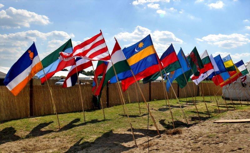 Macaristan'da Türk Kurultayı etkinliği filmleri aratmadı