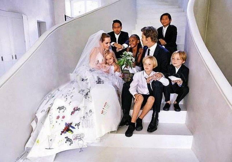 Ebeveynlerinin düğününü gören ünlü çocuklar