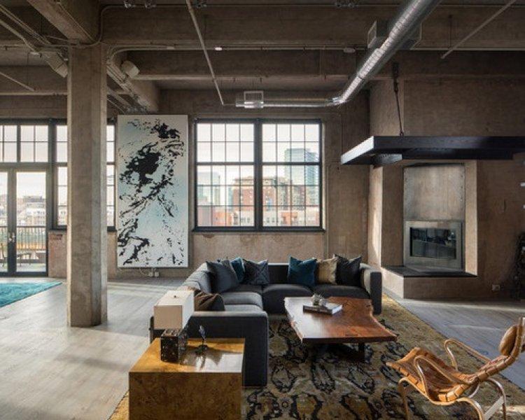 Endüstriyel ev dekorasyonu