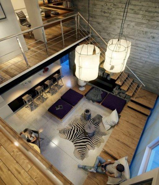 Endüstriyel ev dekorasyonu