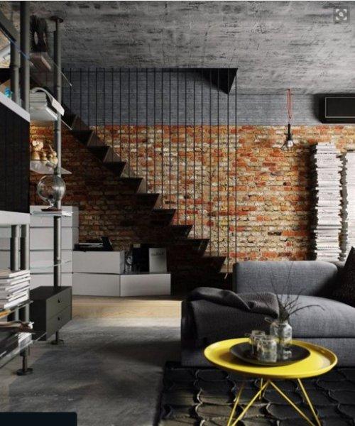 Endüstriyel ev dekorasyonu
