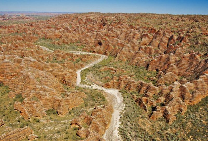 Geç keşfedilen doğal coğrafya: Purnululu Ulusal Parkı