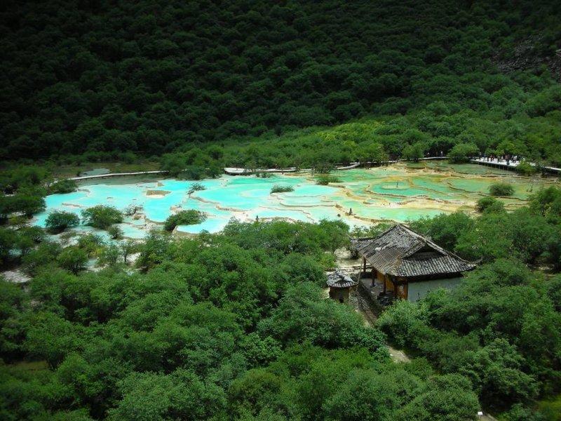 Çin'in sarı travertenlerine yoğun ilgi 