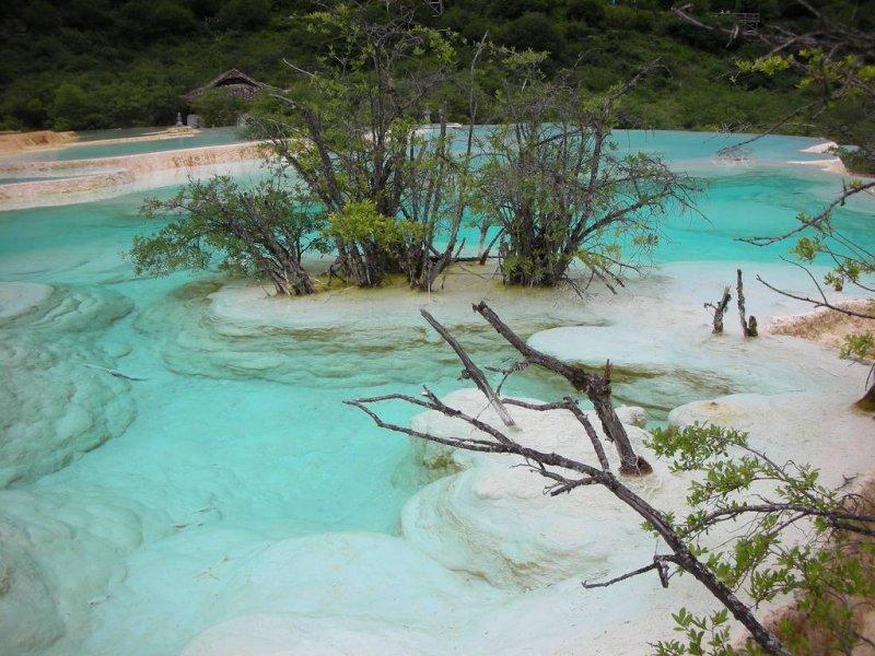 Çin'in sarı travertenlerine yoğun ilgi 