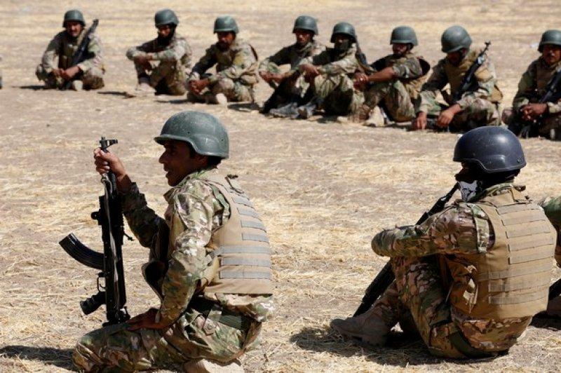 Başika kampı görüntülendi