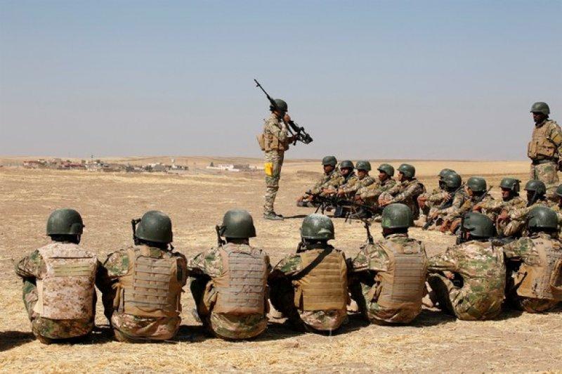 Başika kampı görüntülendi