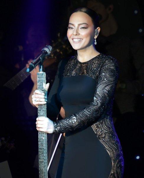 Ebru Gündeş gülümseyerek cevap verdi