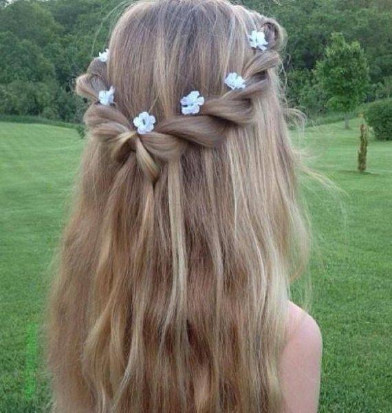 Kız çocukları için farklı saç örgü modelleri 