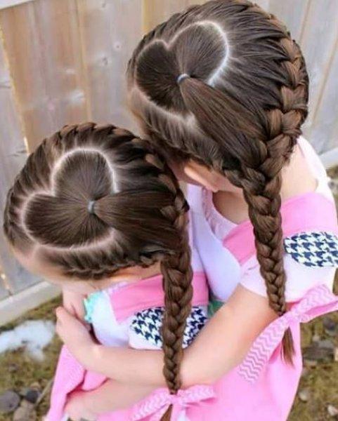 Kız çocukları için farklı saç örgü modelleri 
