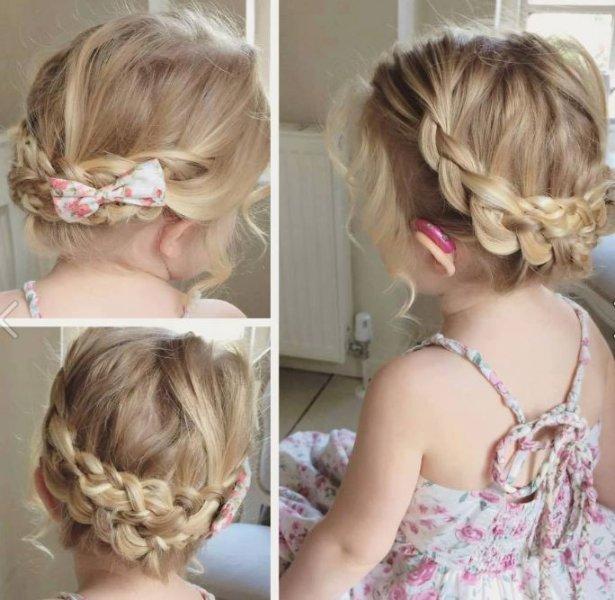 Kız çocukları için farklı saç örgü modelleri 