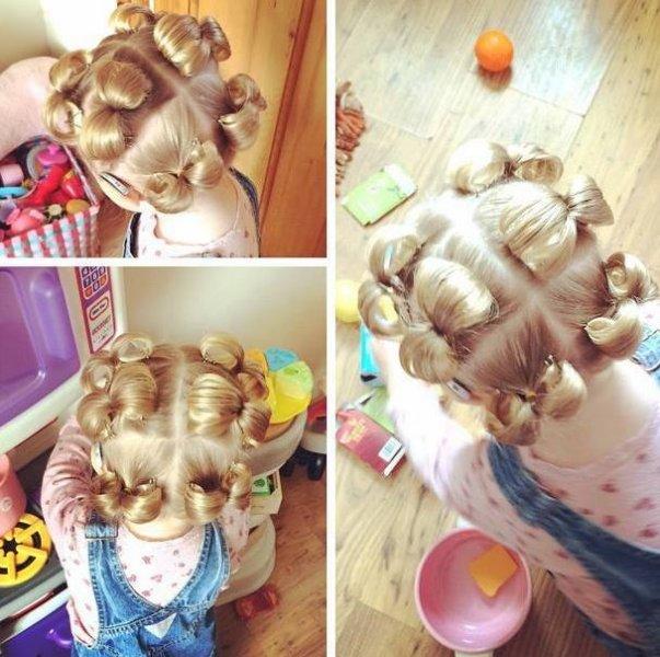 Kız çocukları için farklı saç örgü modelleri 