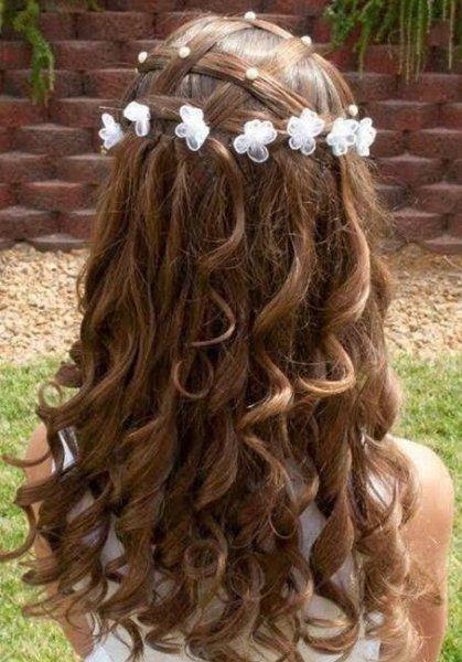 Kız çocukları için farklı saç örgü modelleri 