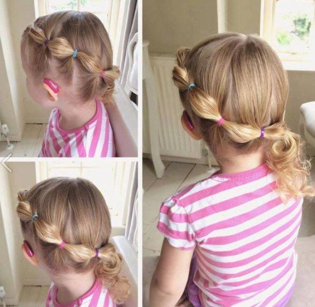 Kız çocukları için farklı saç örgü modelleri 