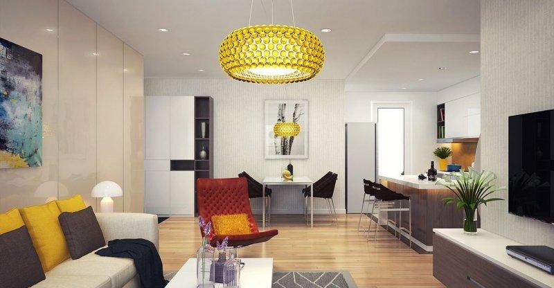 Stüdyo daireler için dekorasyon önerileri