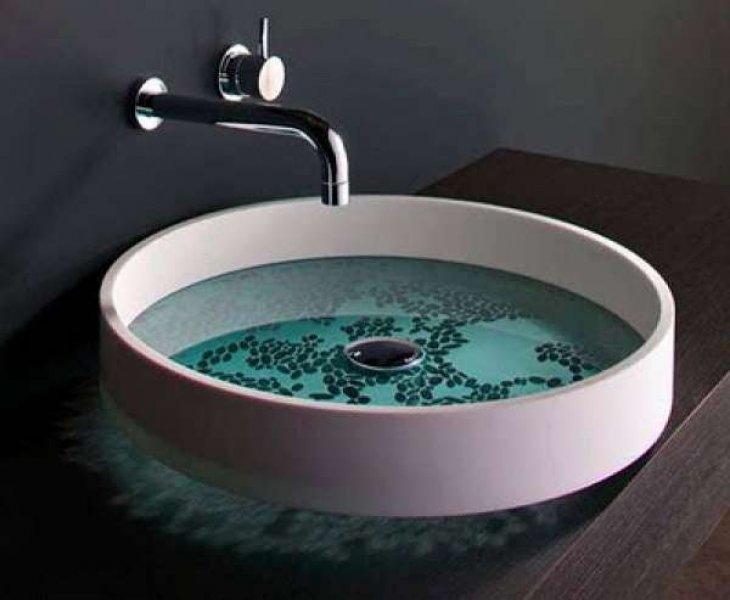 Modern banyolar için lavabo modelleri
