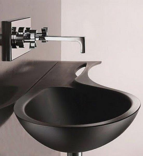 Modern banyolar için lavabo modelleri