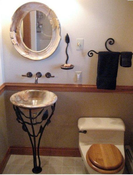 Modern banyolar için lavabo modelleri