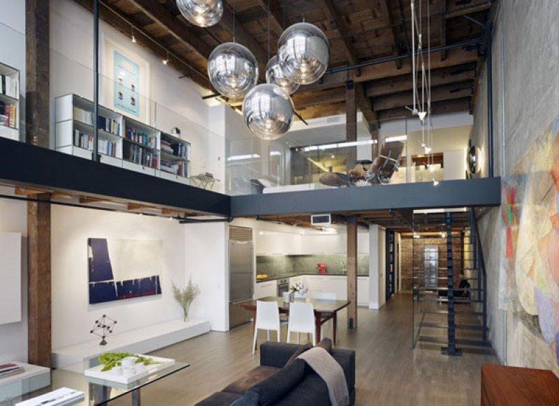 Dekorasyonda yeni trend: Loft evler 