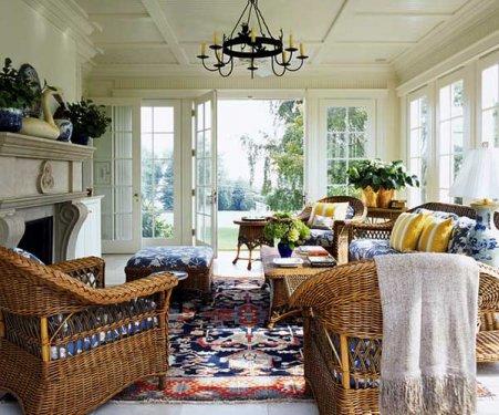 Kış bahçesi için dekorasyon fikirleri